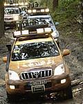 Toyota Land Cruiser bei der XWORLD Tour.